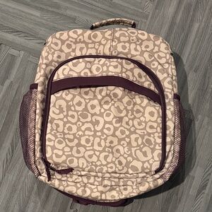 Thirty-One Leopard Print Backpack -